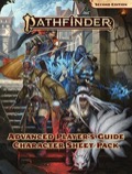 Pathfinder Advanced Player's Guide Character Sheet Pack