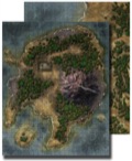 GameMastery Flip-Mat: Pirate Island