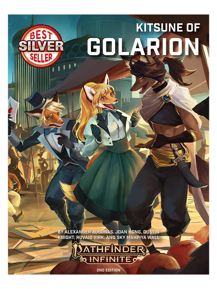 Pathfinder Infinite: Kitsune Of Golarion by Alezander Augunas, Joan Hong, Dustin Knight, Ruvaid Virk, and Sky Mahpiya Wall